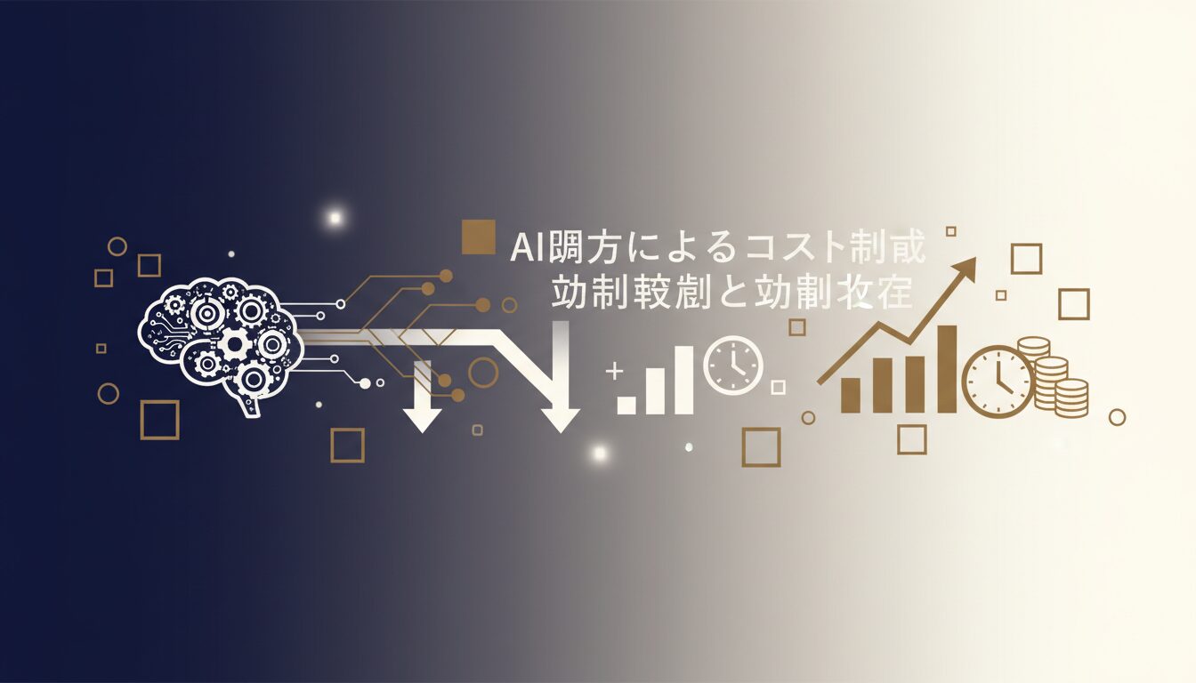 AI導入によるコスト削減と効率化の実態