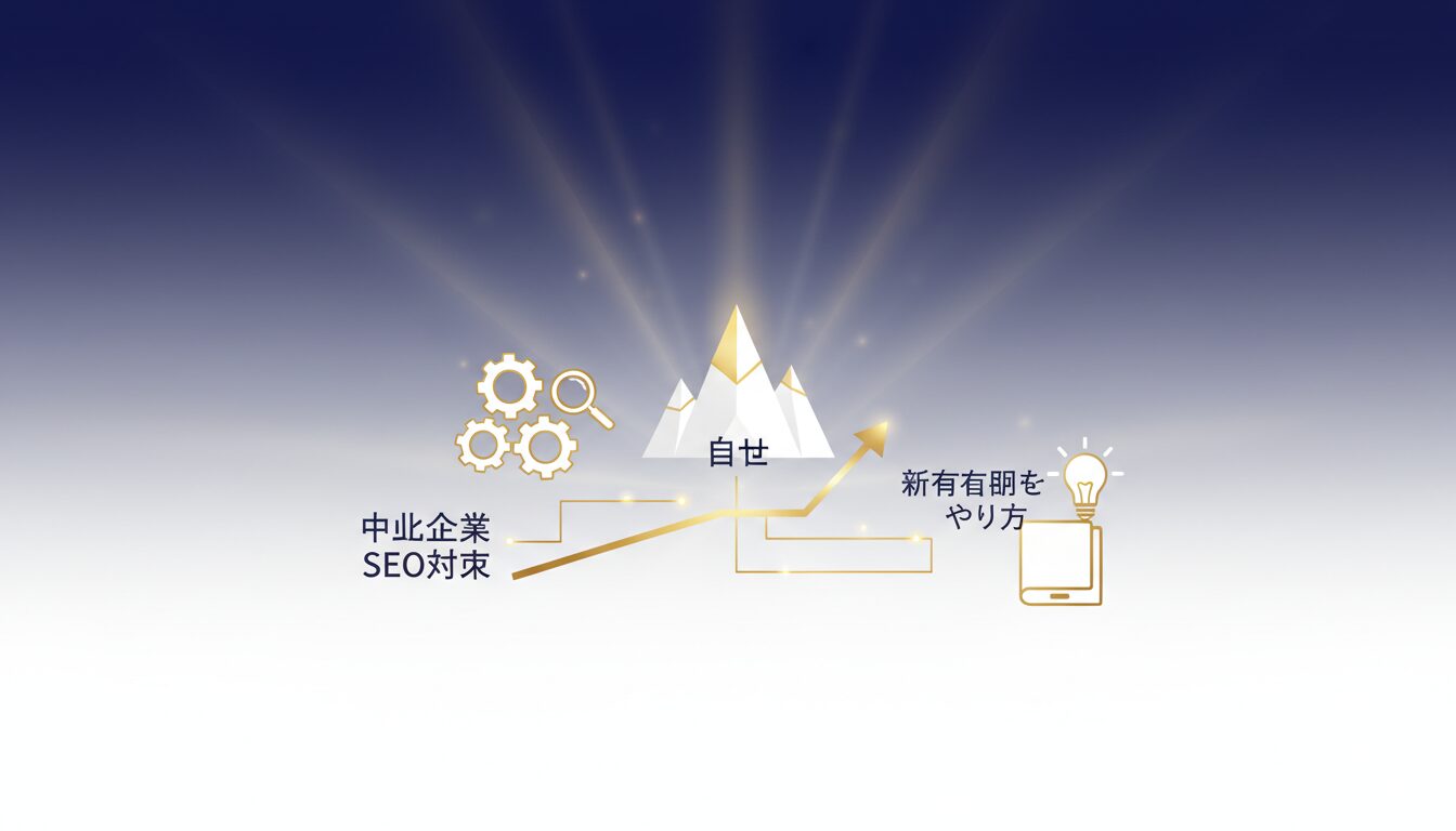 中小企業 SEO対策 自社 やり方 初心者向けとは?